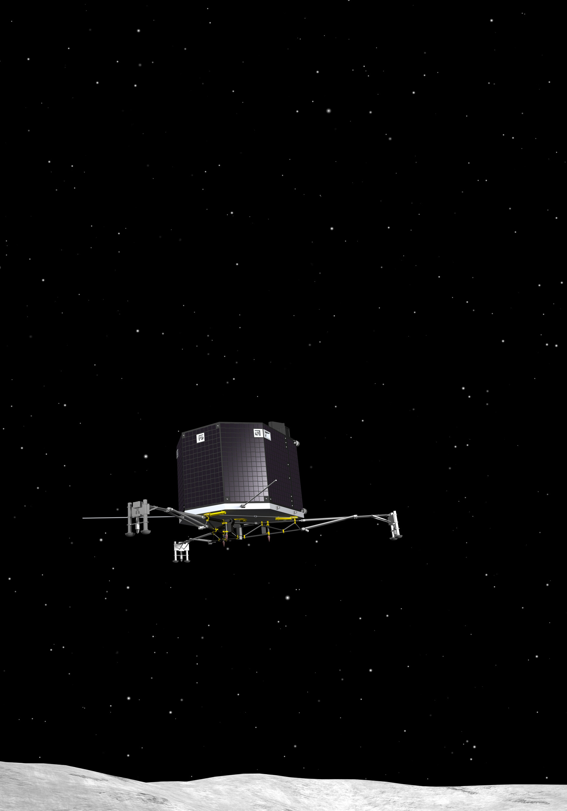 Artist’s impression of the Philae lander.