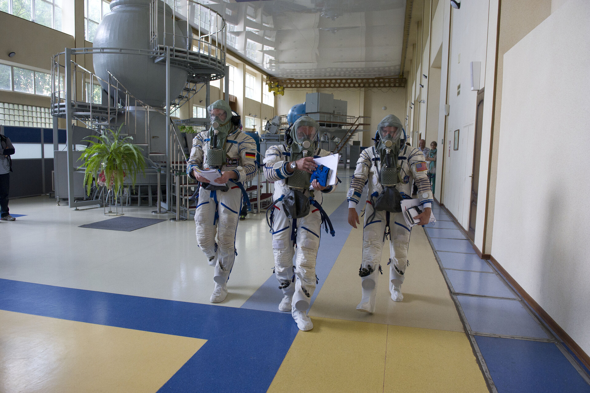 Expedition 40/41 prime crew during training