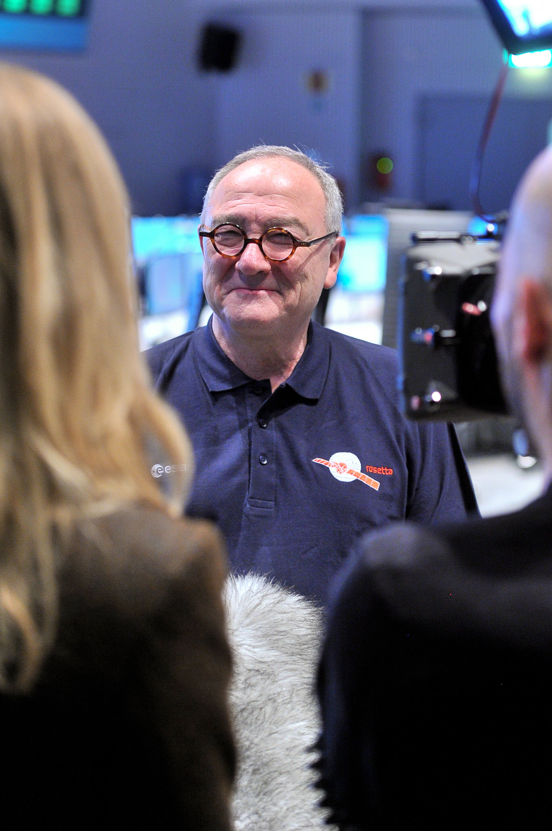 Jean-Jacques Dordain 'Waiting for Rosetta to wake up' ESA/ESOC 20 January 2014