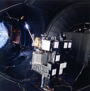 Rosetta in test chamber