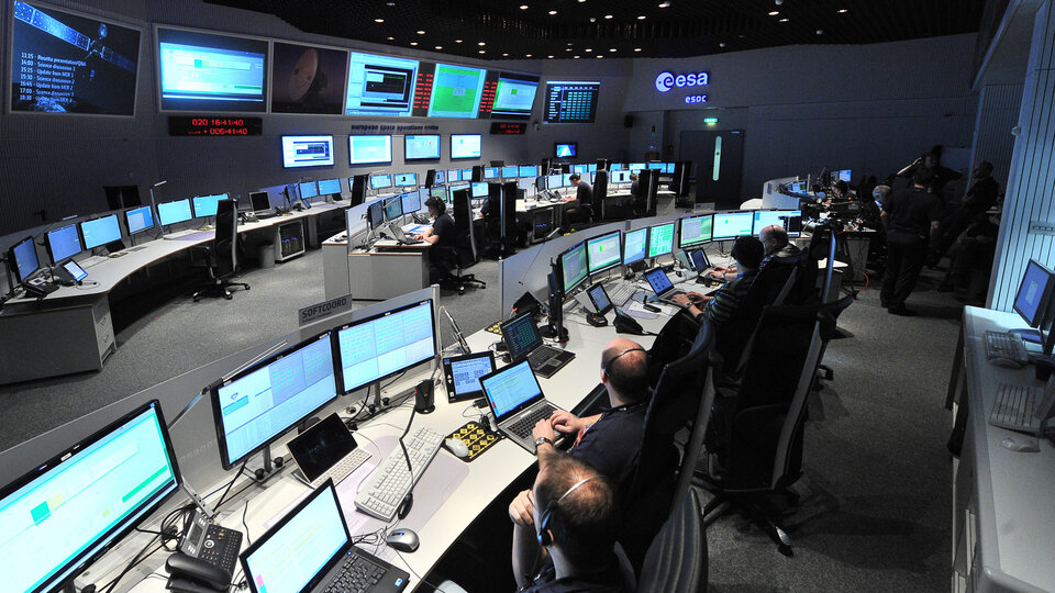 Rosetta teams at ESOC