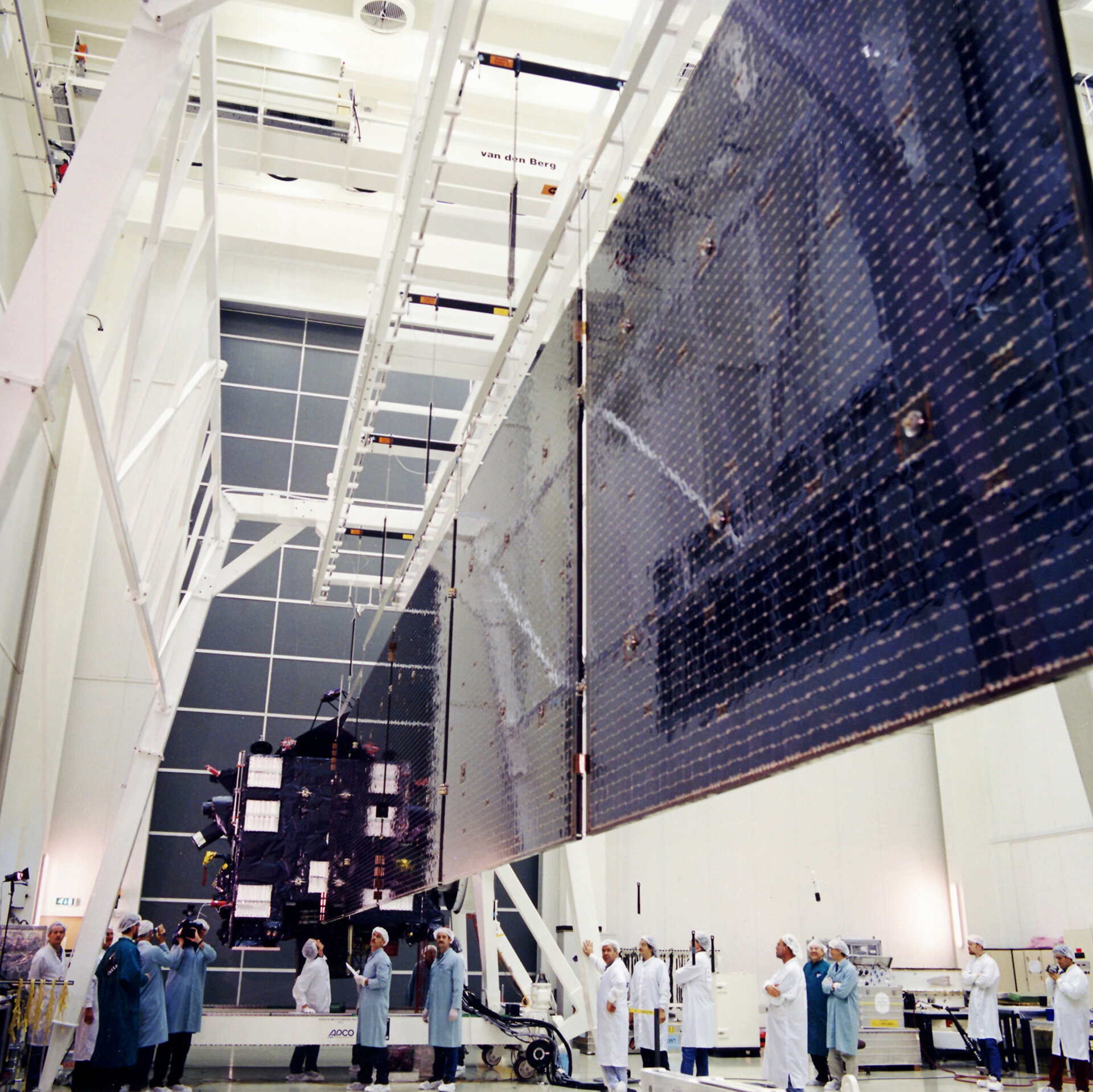 Rosetta’s solar wing deployment