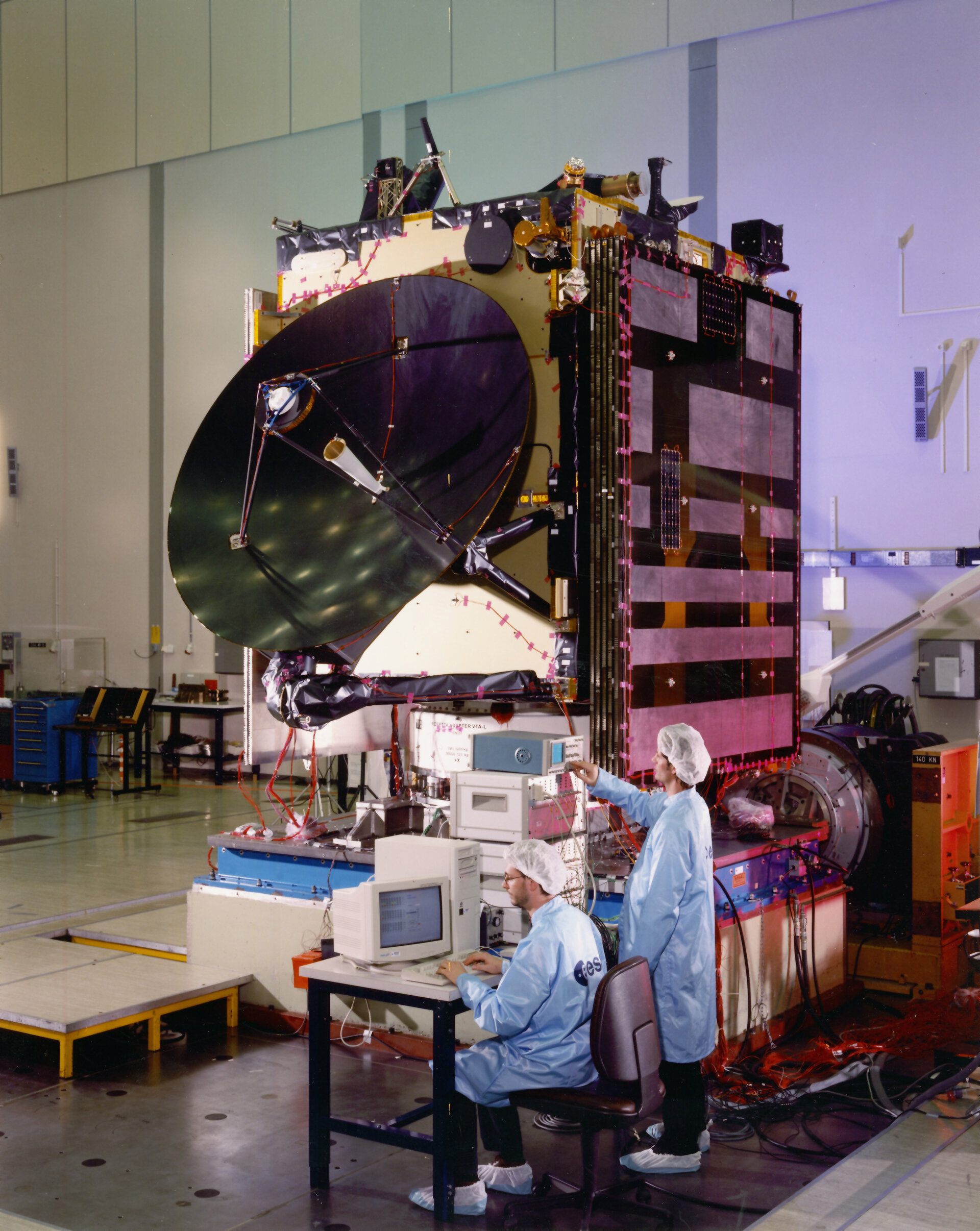 Rosetta vibration testing in 2000
