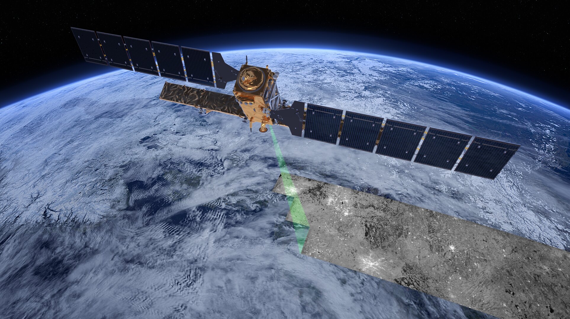 Sentinel-1 - Radargestützte Erdbeobachtung