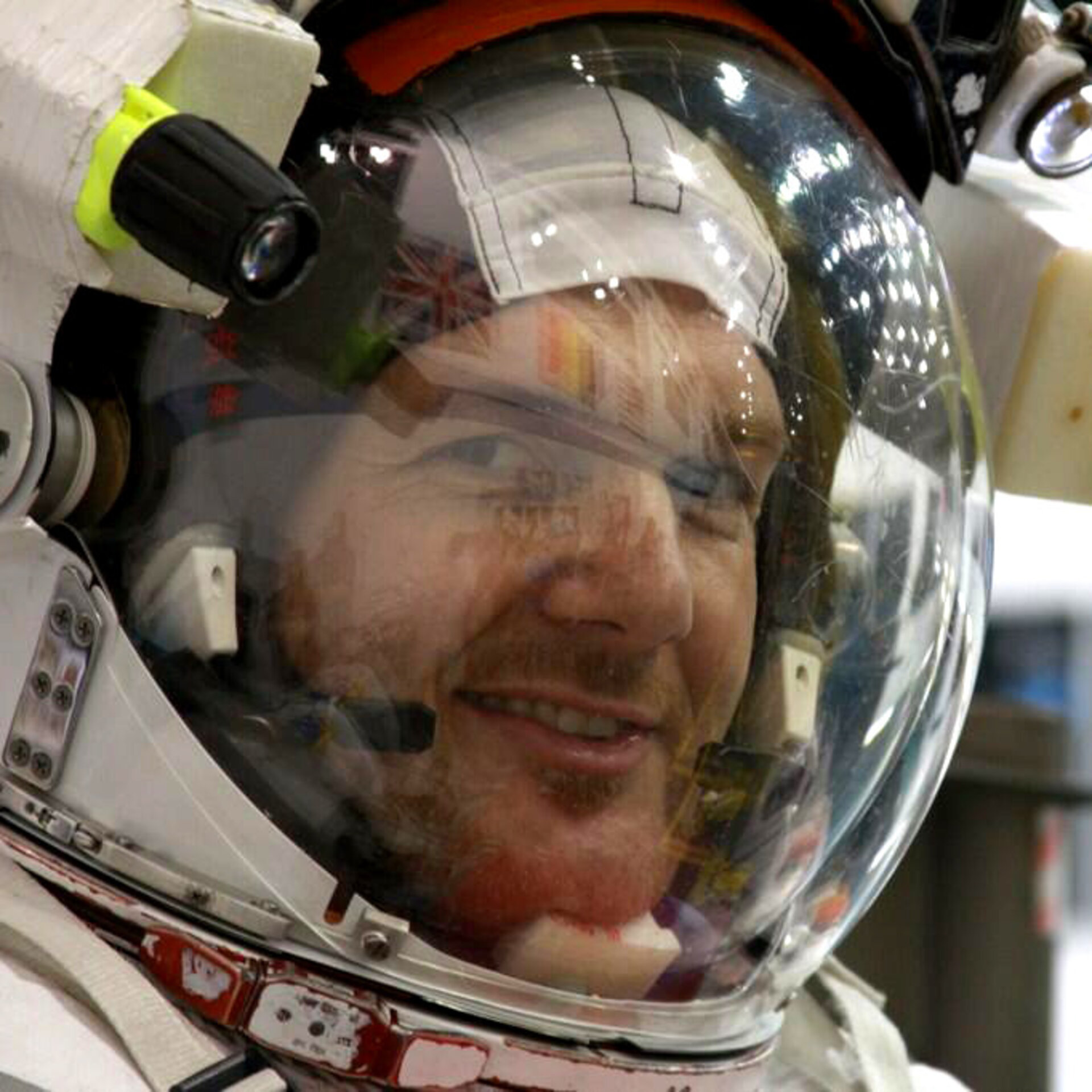 ESA astronaut Alexander Gerst during training
