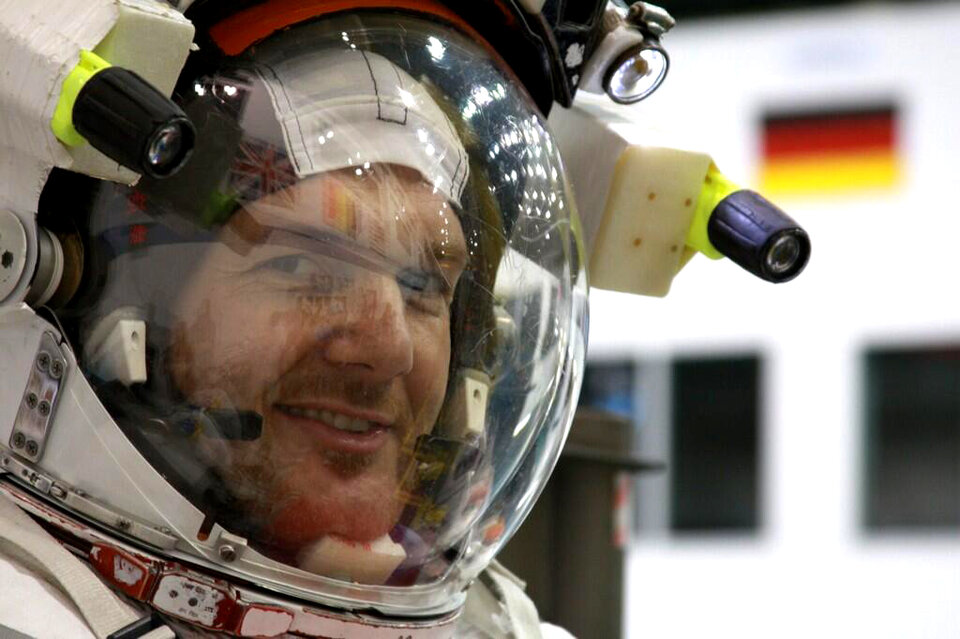 ESA-Astronaut Alexander Gerst im Training in Houston