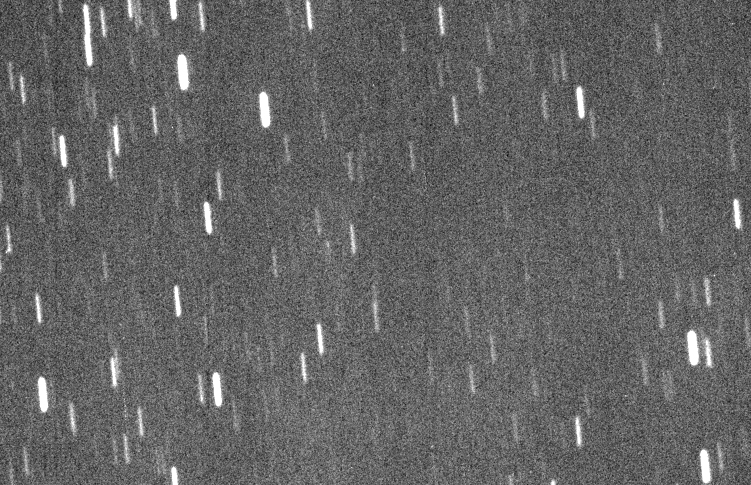 Comet P/2014 C1 seen from Argentina's Pierre Auger Observatory on 4 February 2014