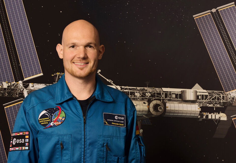 ESA-Astronaut Alexander Gerst 