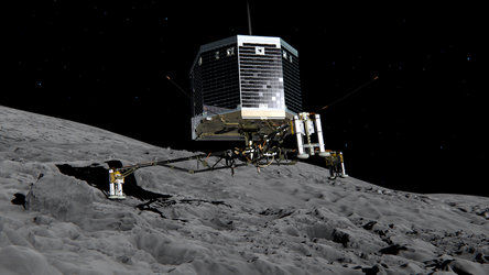 Philae touchdown