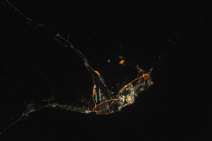 Imágenes satélite nocturnas