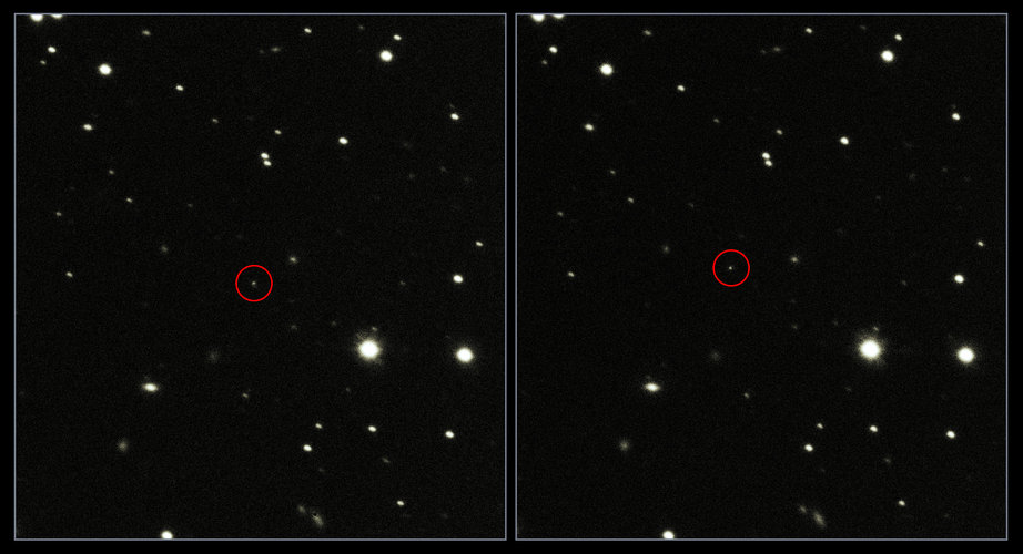 ESA’s Gaia satellite as seen with the Very Large Telescope Survey Telescope 