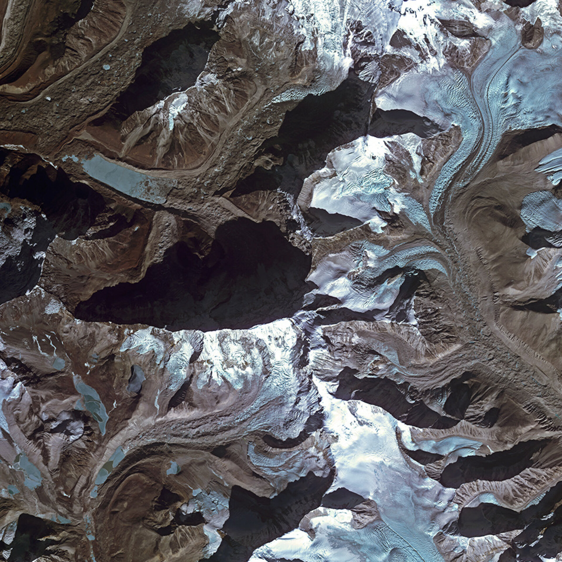 Imja glacier, Himalayas