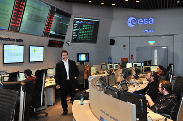 Sentinel-1 mission control team in training