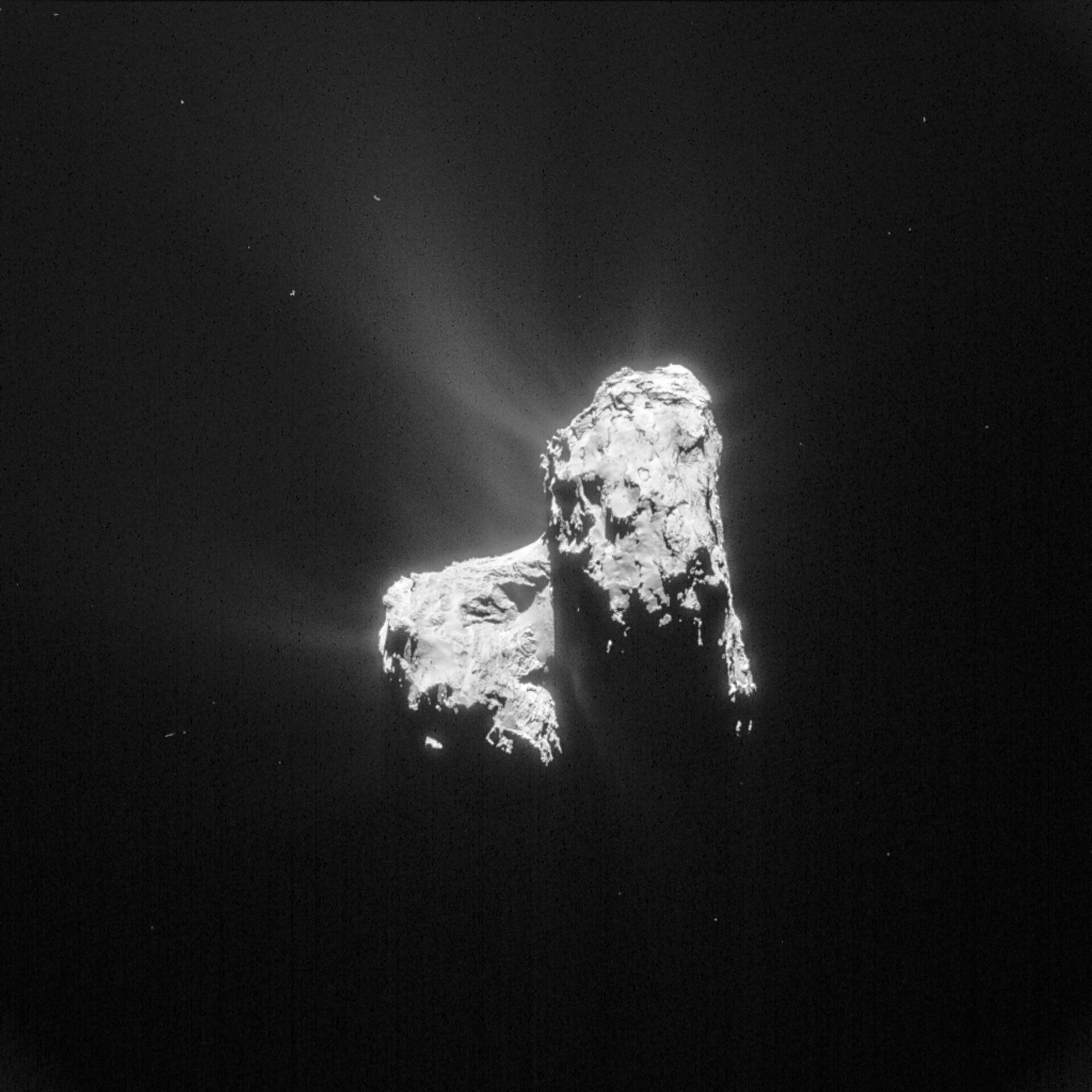 Comet on 20 April 2015 – NavCam 