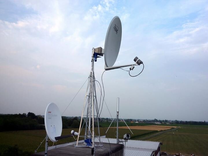 Una stazione Ham TV di terra