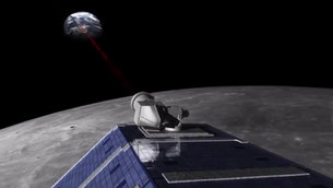 NASA's LADEE mission sends laser data to ESA's Optical Ground Station, testing future deep-space communication technologies
