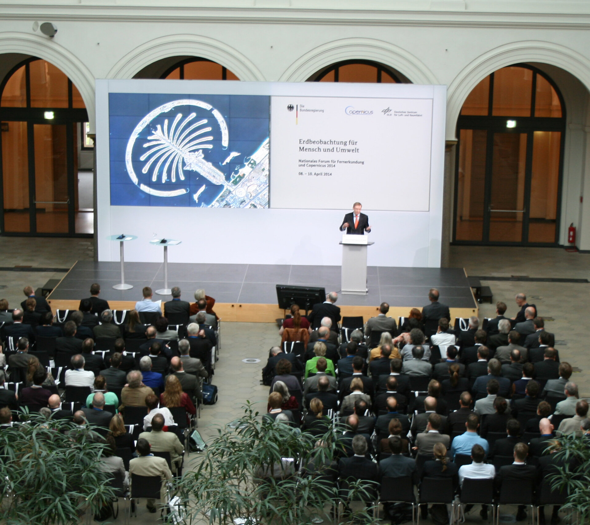 Das Nationale Forum für Fernerkundung und Copernicus 2014 wird eröffnet