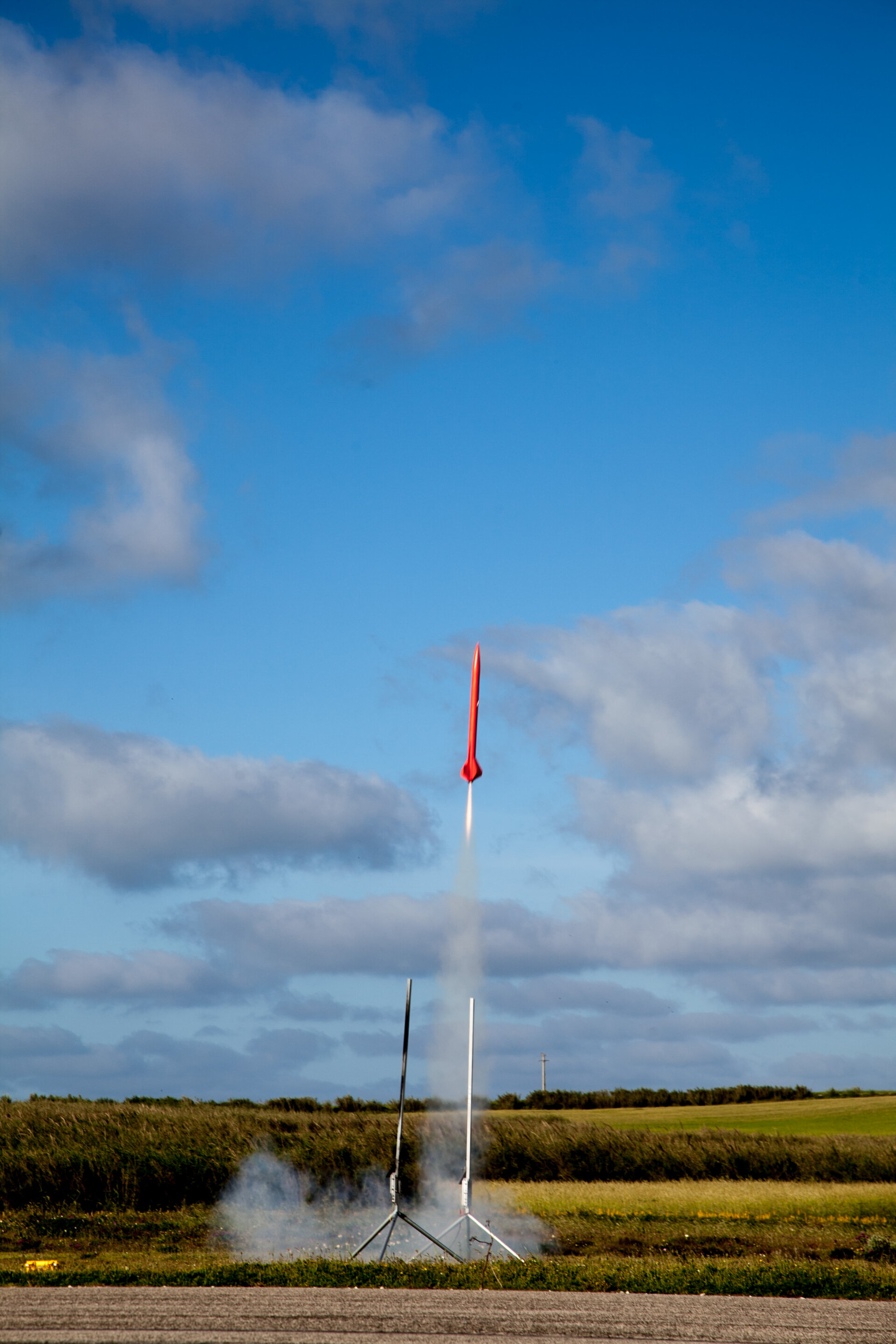 CanSat rocket launch