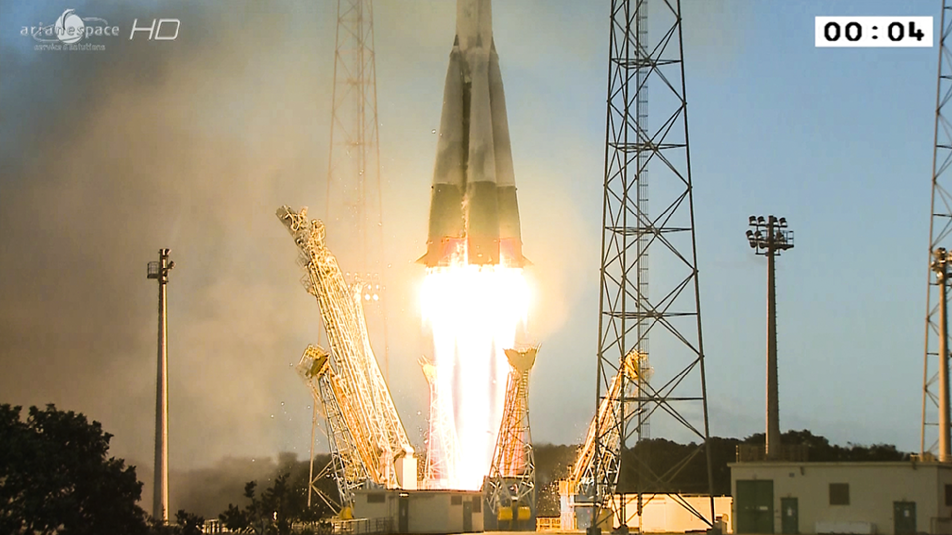 Sentinel-1A liftoff