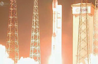 Vega liftoff on flight VV03