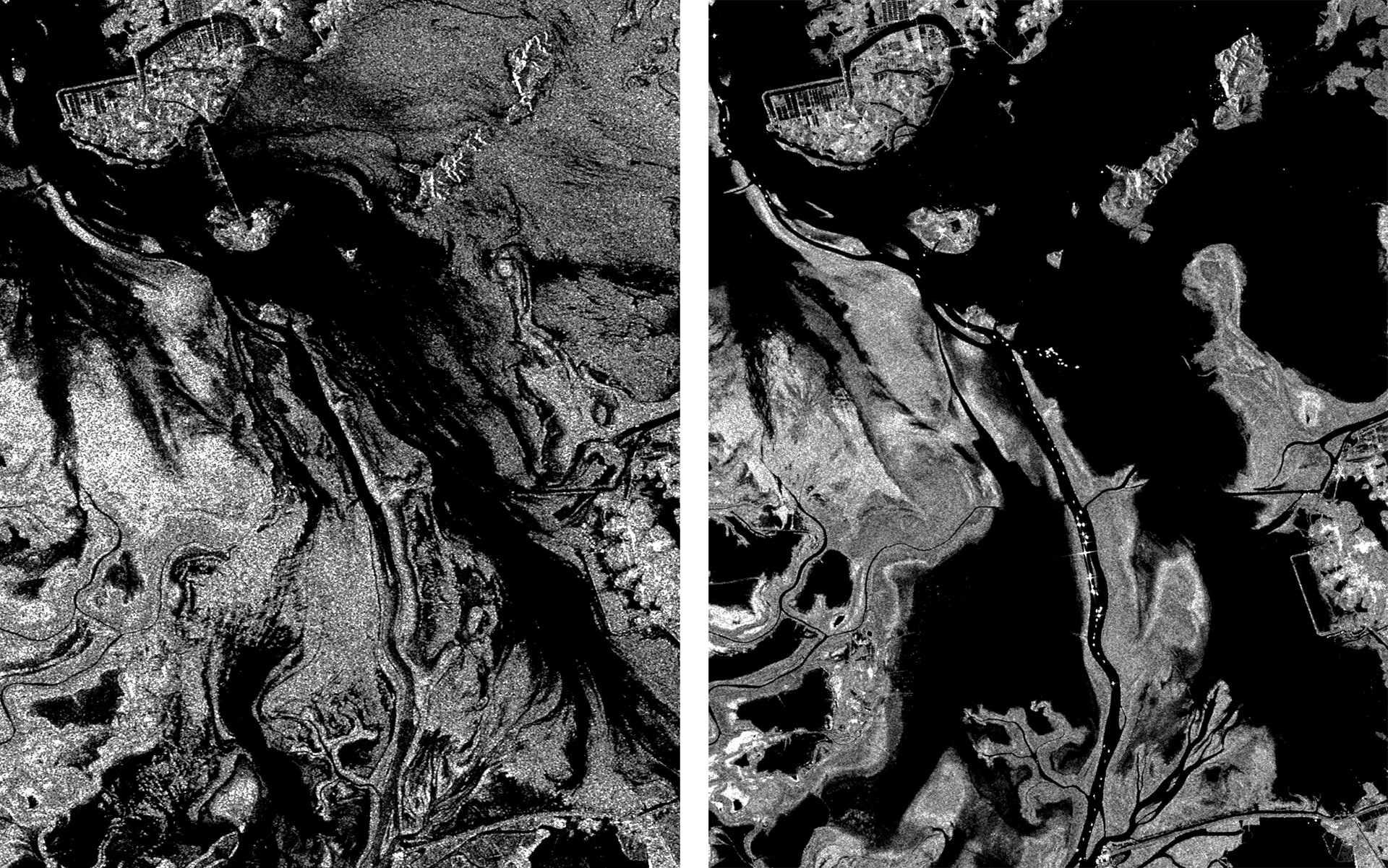 Envisat vs. Sentinel-1 radar