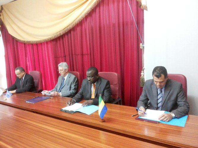 Libreville signing