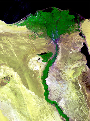 Nile Delta acquired by Proba-V