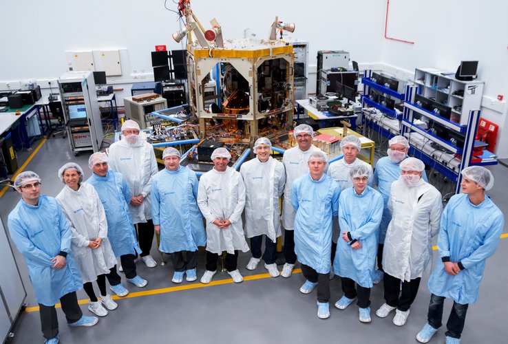 Sentinel-5P platform complete