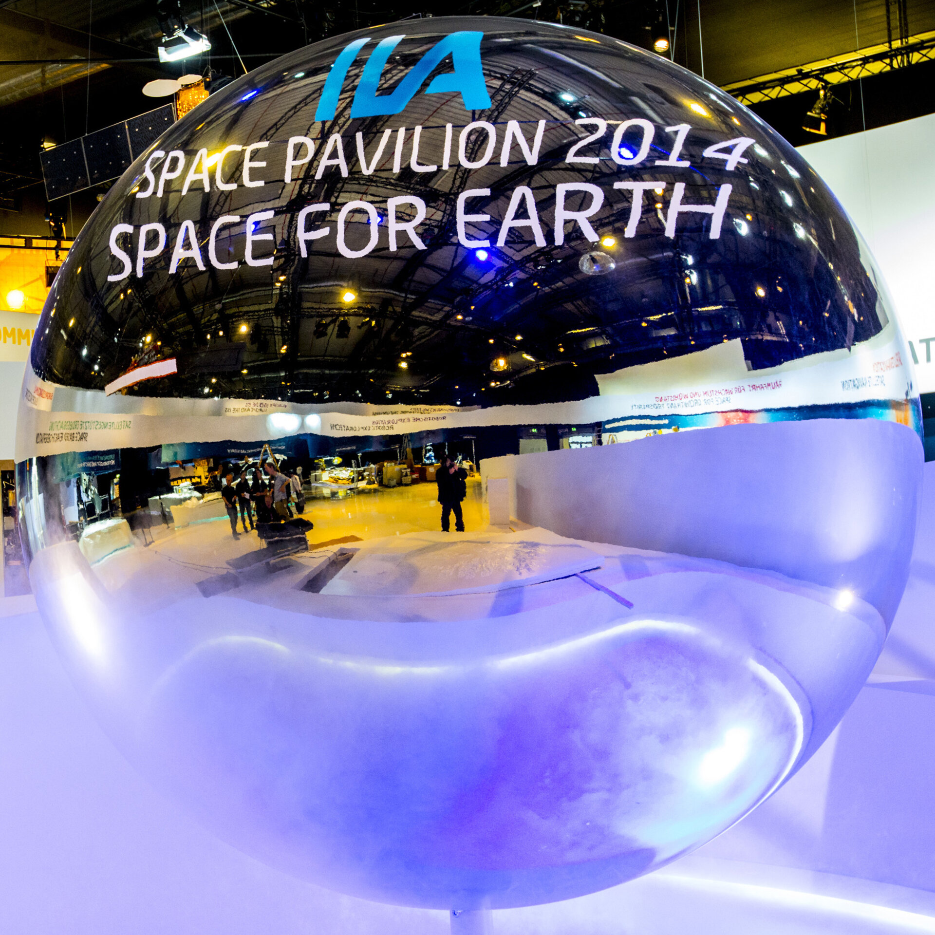 ‘Space for Earth’ space pavilion at ILA