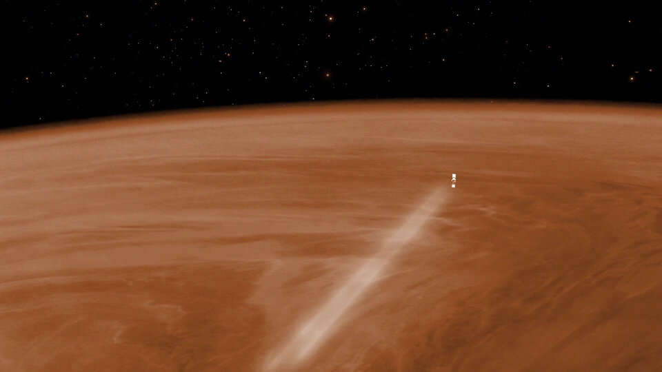 Aerobraking prováděný sondou Venus Express