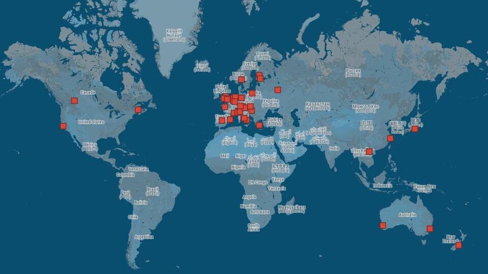 Early Galileo positioning fixes worldwide