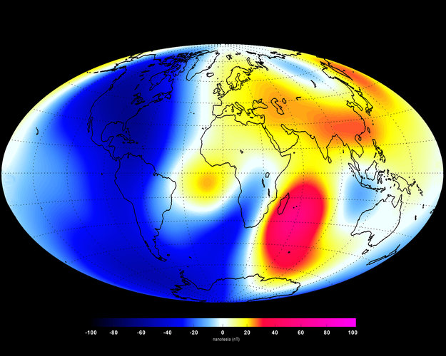 Magnetic field changes