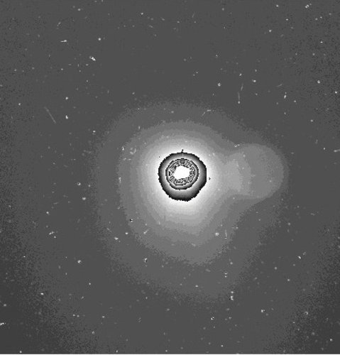 Comet’s coma, 25 July 2014