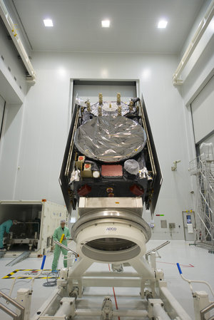Galileo SAT 6 in the S5A building