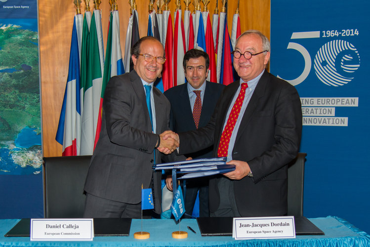 Signature ESA/EU delegation agreements