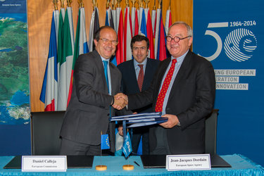 Signature ESA/EU delegation agreements