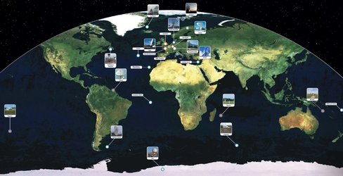 Worldwide Galileo Ground Segment