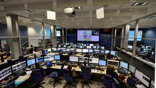 The joint ESA/CNES mission control team seen at ATV-CC, Toulouse, on 12 August 2014 during ATV-5 docking