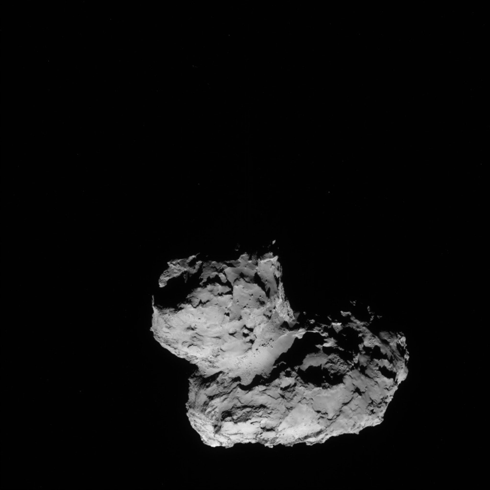 Comet on 11 August 2014 - NavCam 