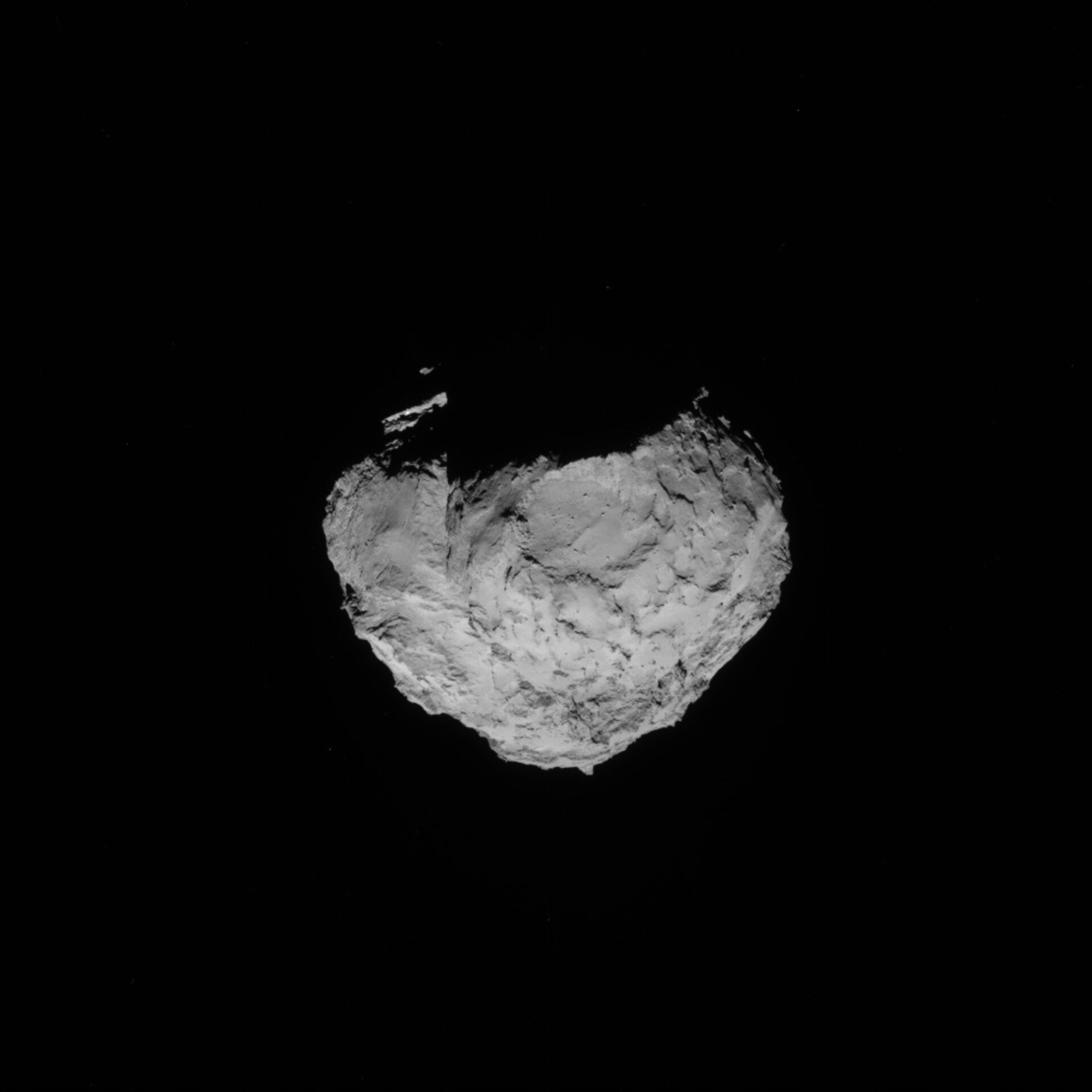Comet on 14 August 2014 - NavCam 