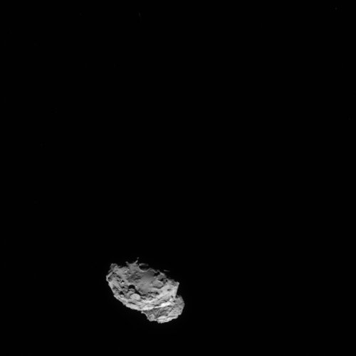 Comet on 4 August 2014 - NavCam 