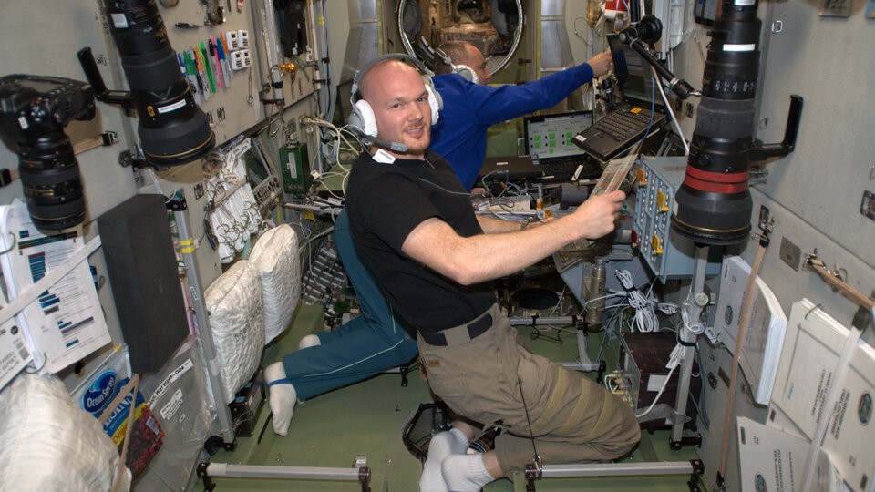 Závěrečné přípravy na přílet ISS
