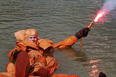 Andreas Mogensen during survival training