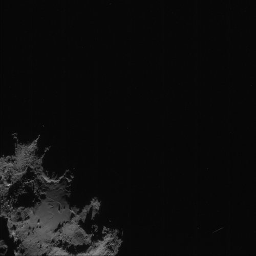 Comet on 7 September 2014 – NavCam (A) 