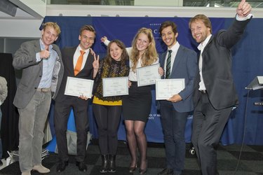'Entrepreneurial Challenge' winning team