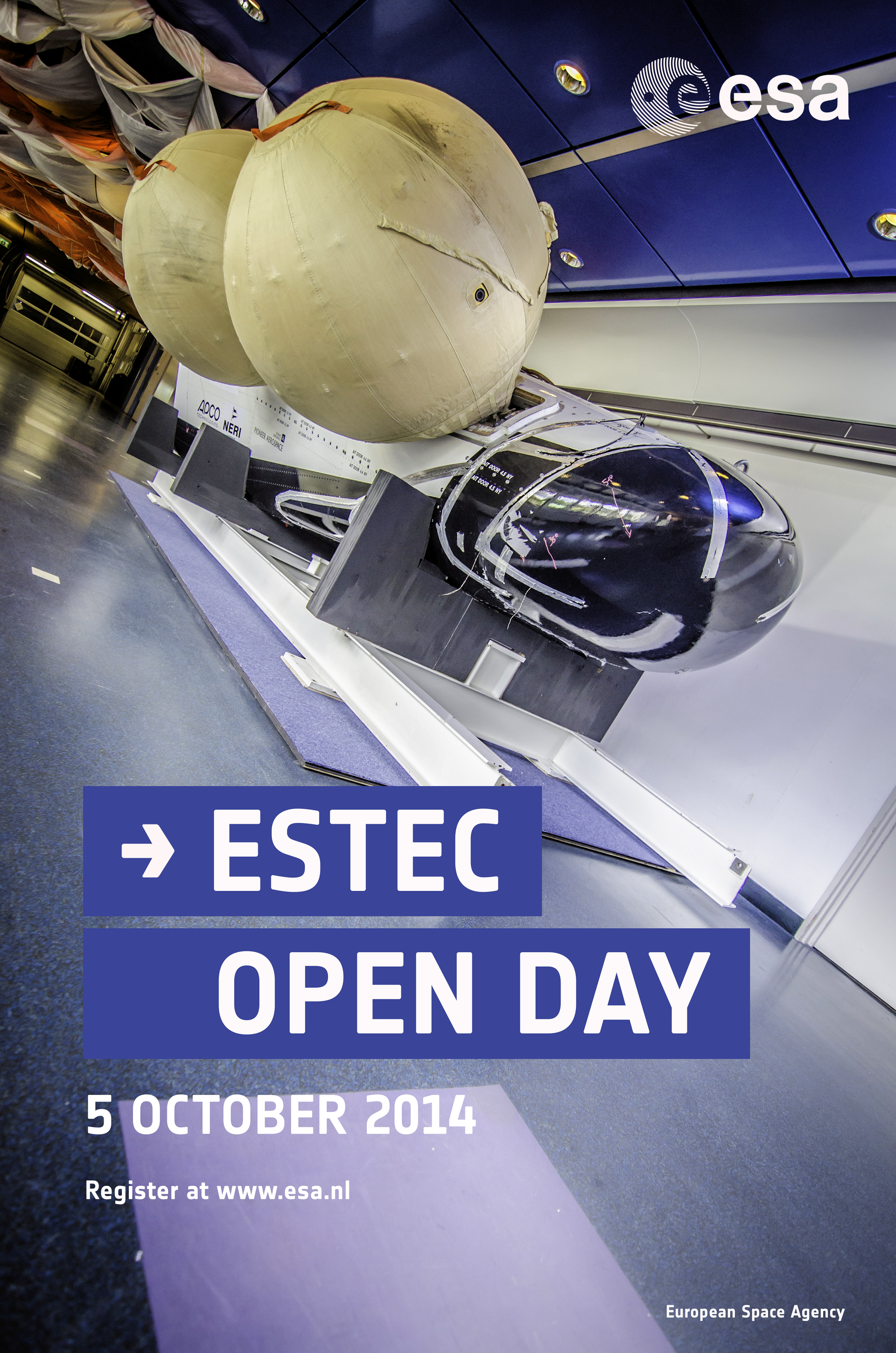 IXV ESTEC Open Day 2014 poster