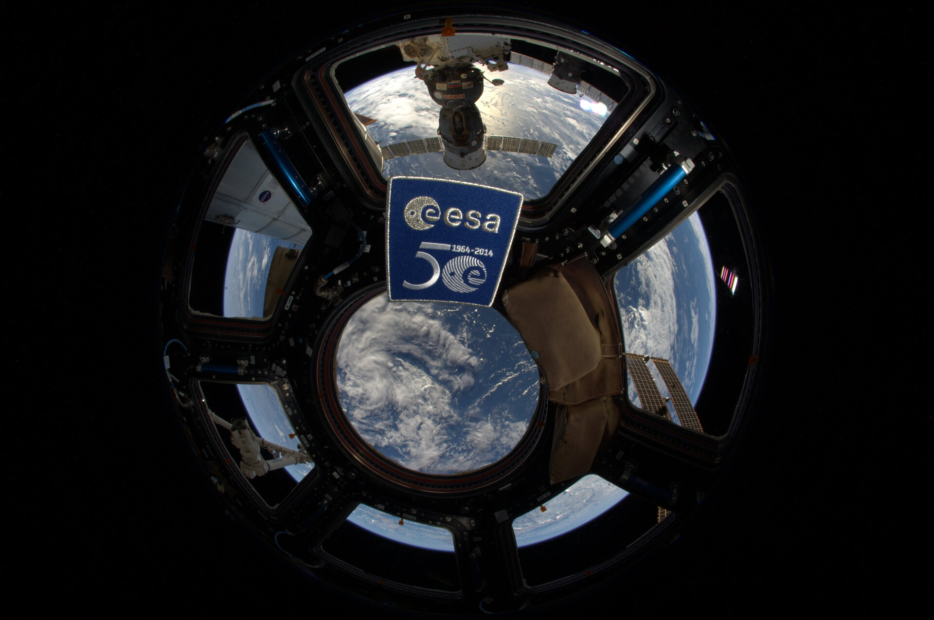 Patch floating in the Cupola