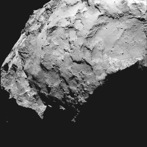 Philae’s primary landing site