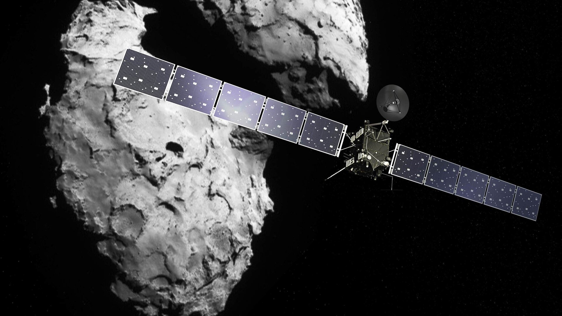 Rosetta a její cílová kometa