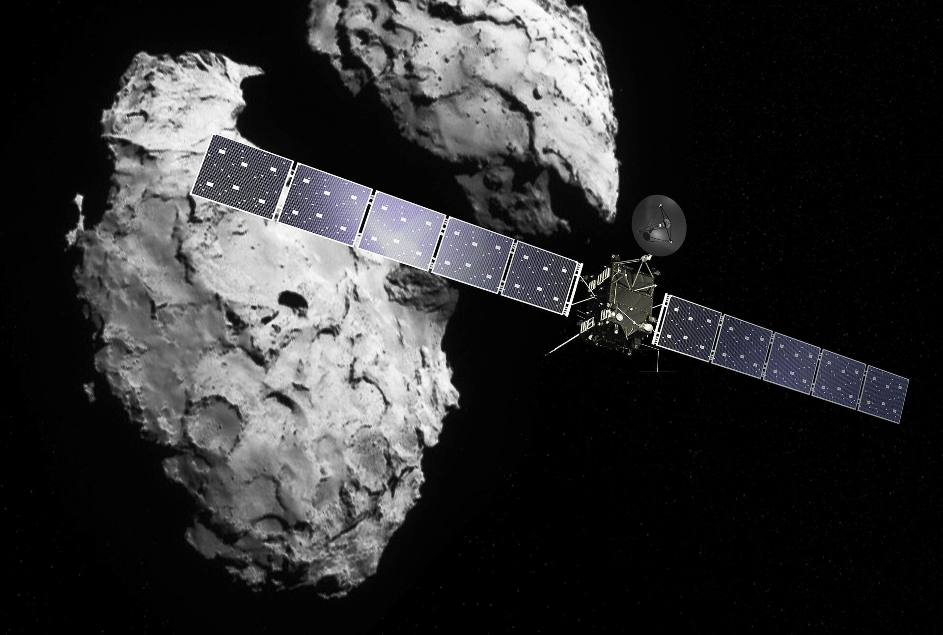Rosetta und Komet Tschurjumow-Gerassimenko